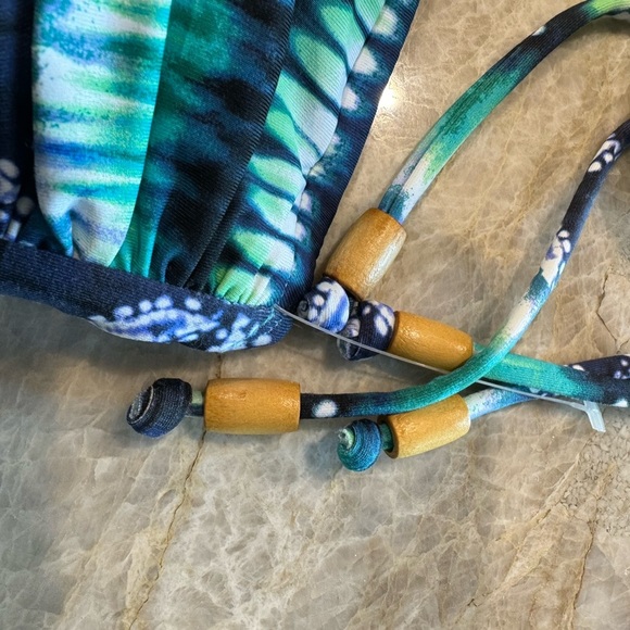 NWT‎ Bleu Rod Beattie Sun Sea and Sand Bandeau One-Piece Size 8 - Picture 5 of 7